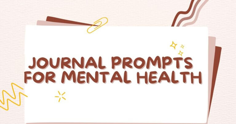 Journal Prompts for Teen Mental Health